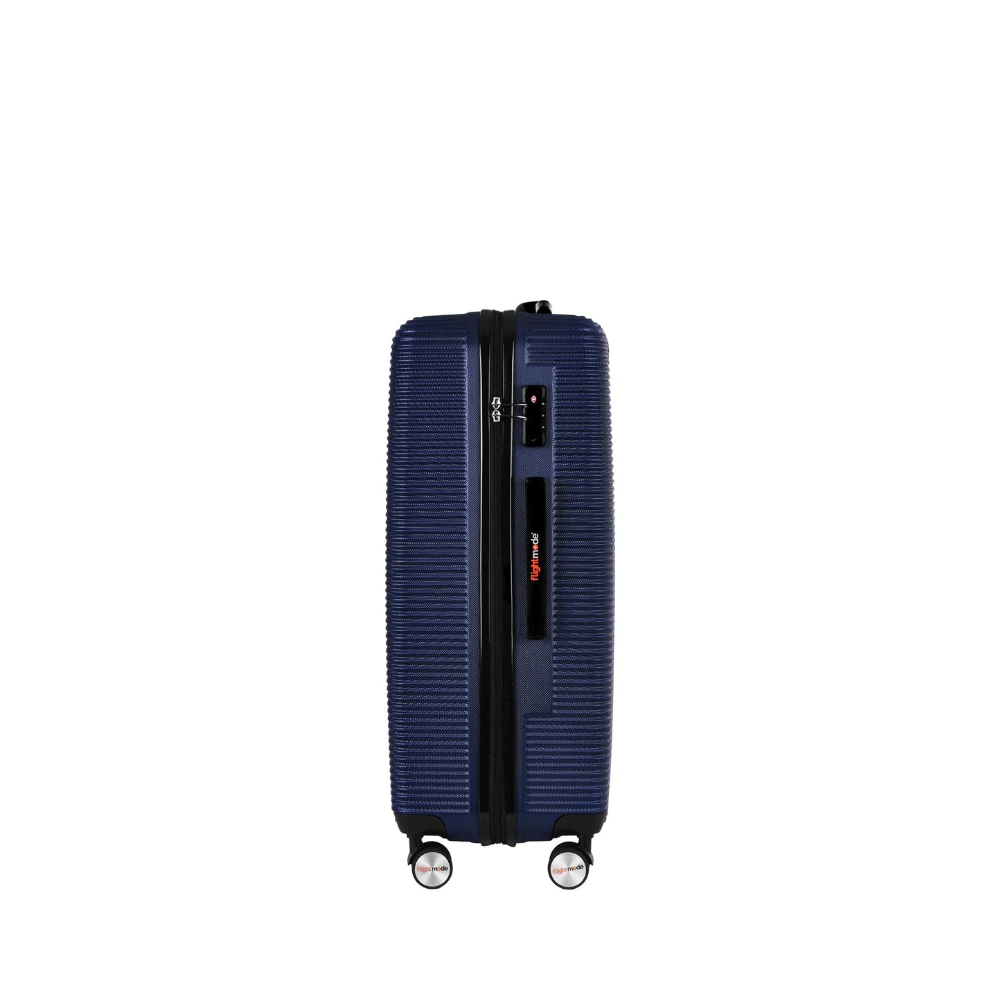 Flightmode 28" Digital Weighing Scale and USB Charging Port Lightweight Luggage Suitcase Blue