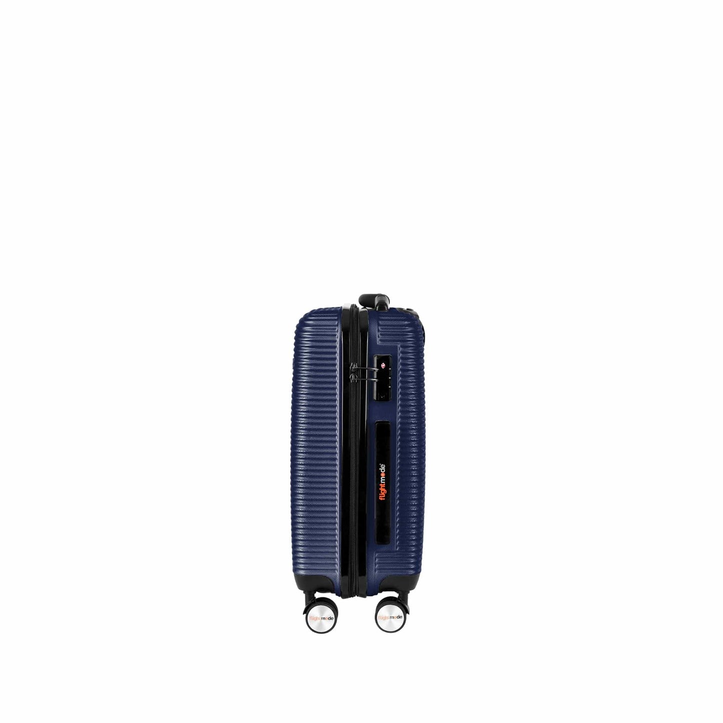 Flightmode 20" Digital Weighing Scale and USB Charging Port Lightweight Carry-on Luggage Suitcase Blue