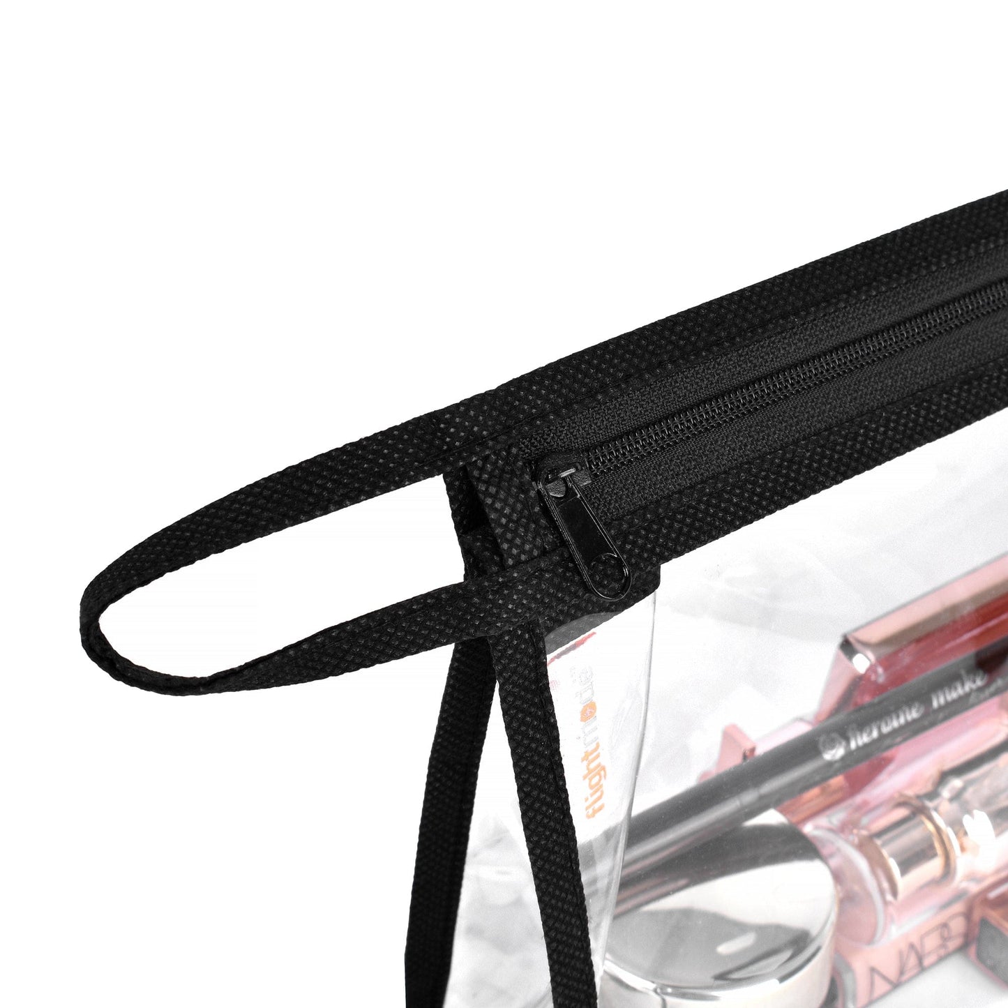 Flightmode Waterproof PVC Clear Zippered Carry Pouch