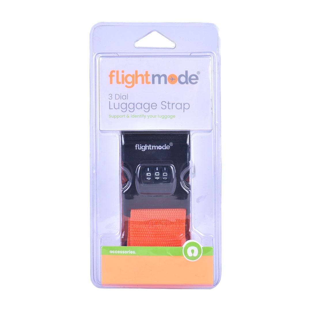 Flightmode Flightmode 3 Dial Travel Bag Strap Random Color