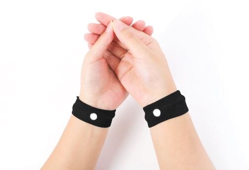 Flight Mode travel Motion Sickness Relief Wristbands Pair