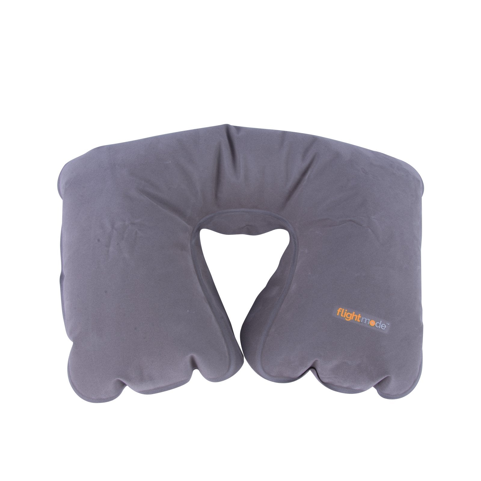 Flightmode Bags and Luggage Lightweight Inflatable Travel Neck Pillow - Grey