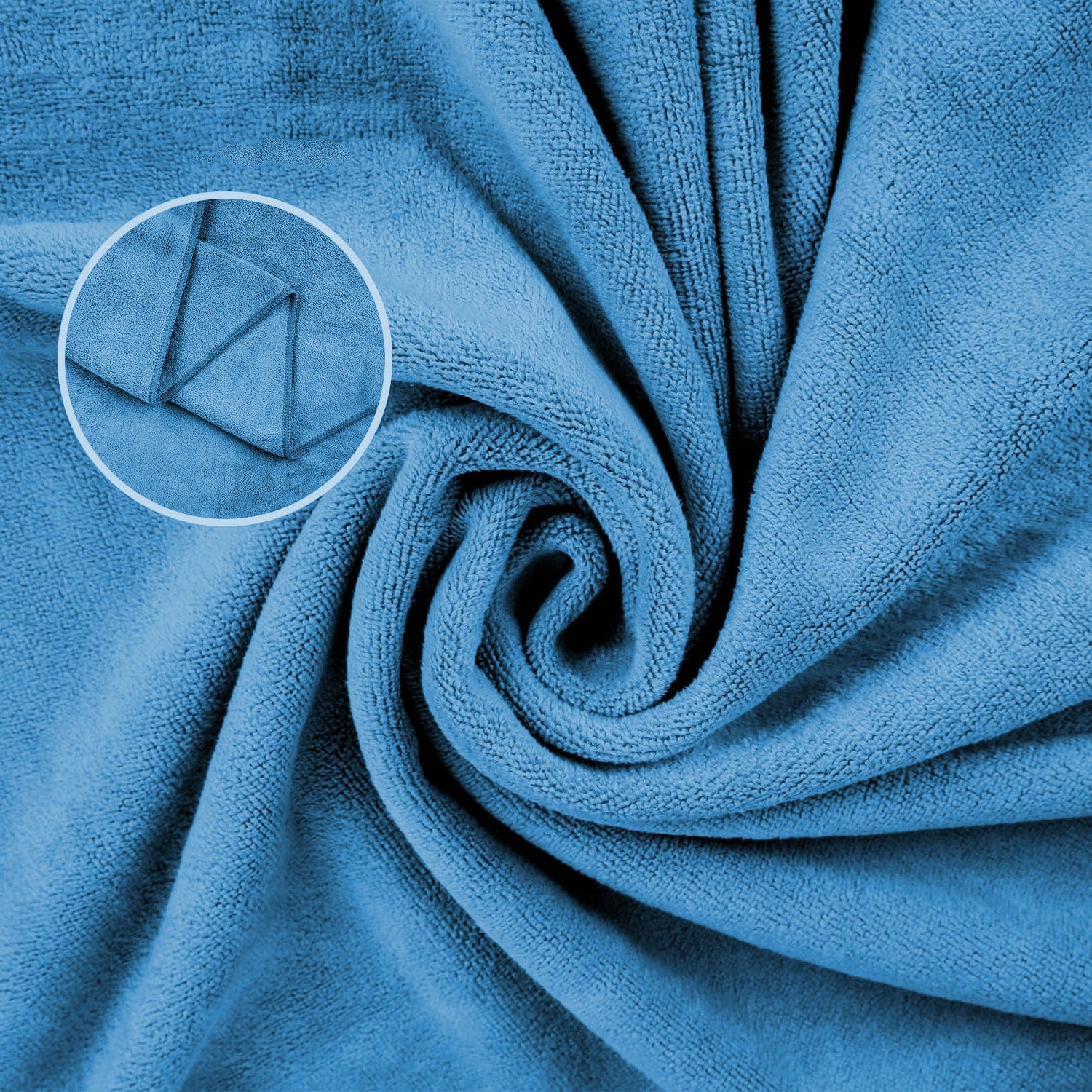 Flightmode travel Microfibre Travel Towel Blue