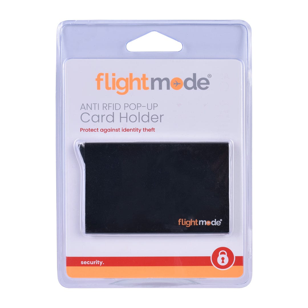 Flightmode Aluminium RFID Blocking Pop-up Card Holder