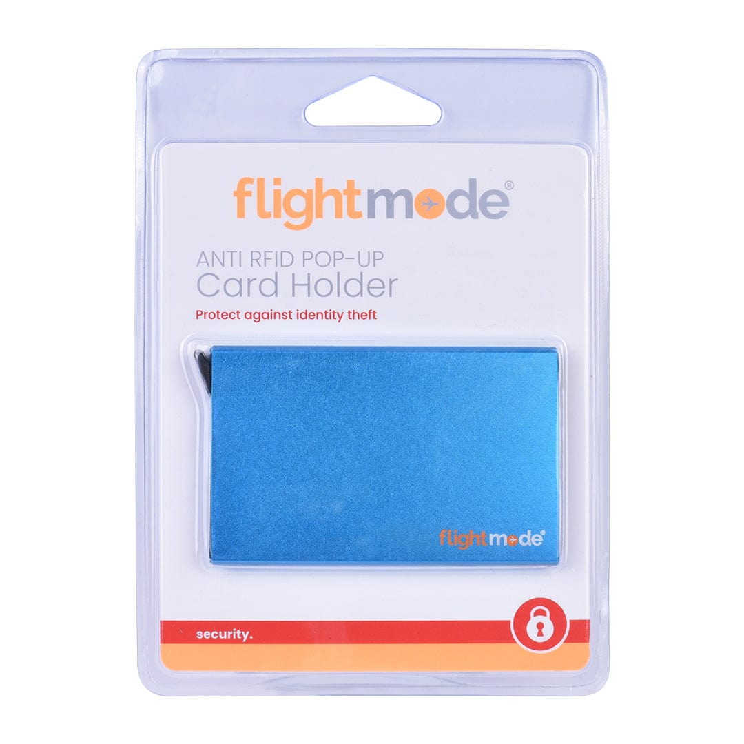 Flightmode Aluminium RFID Blocking Pop-up Card Holder