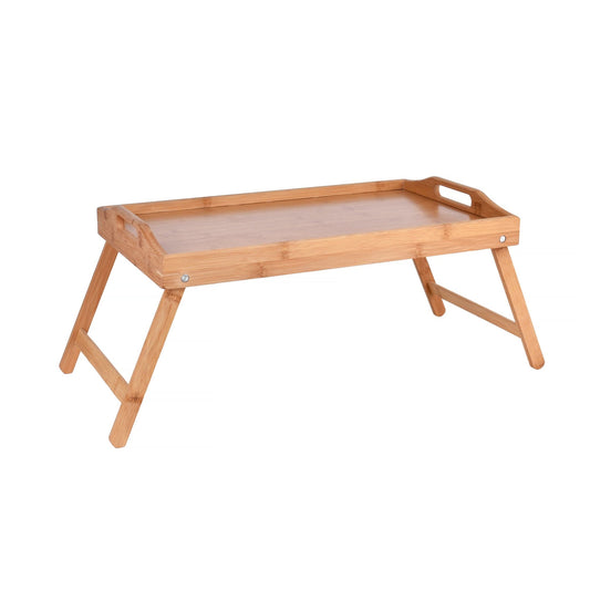 Living Today Homewares Foldable Bamboo Bed Tray / Breakfast Serving Table