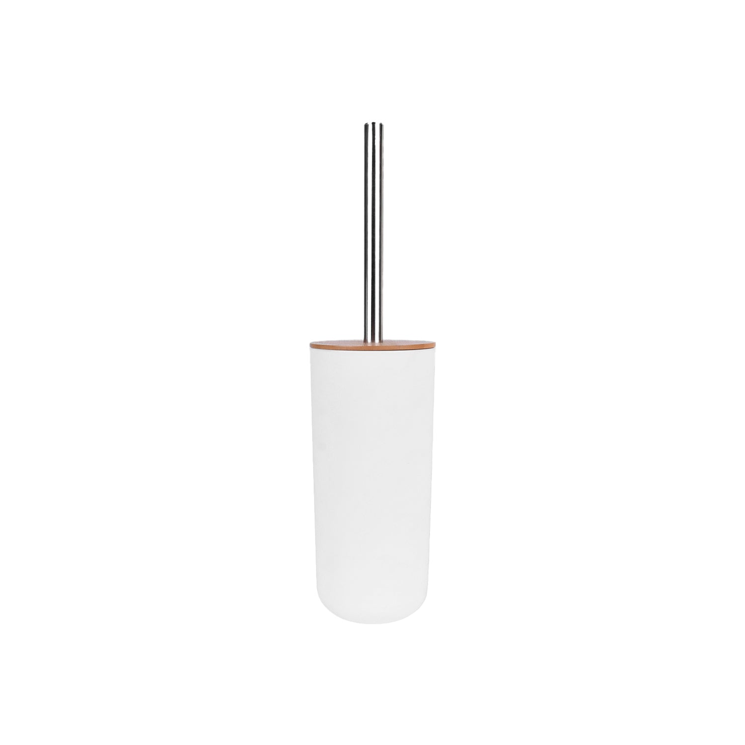Clevinger bathroom accessories Bamboo Lid Toilet Brush