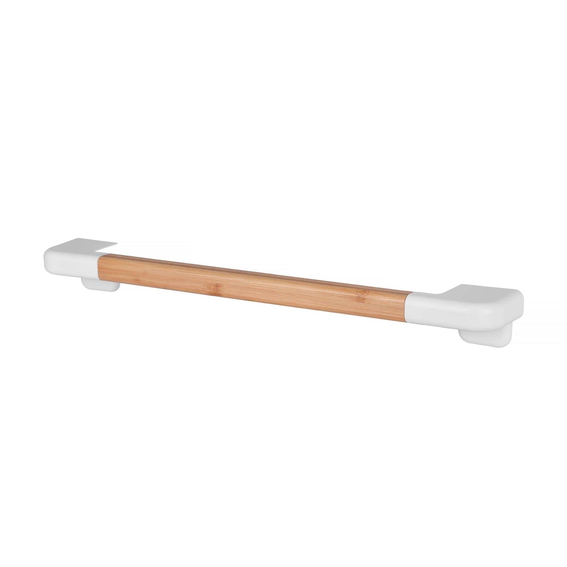 Clevinger bathroom accessories 2 Pcs Bamboo Wall Mounted Bathroom Towel Rail