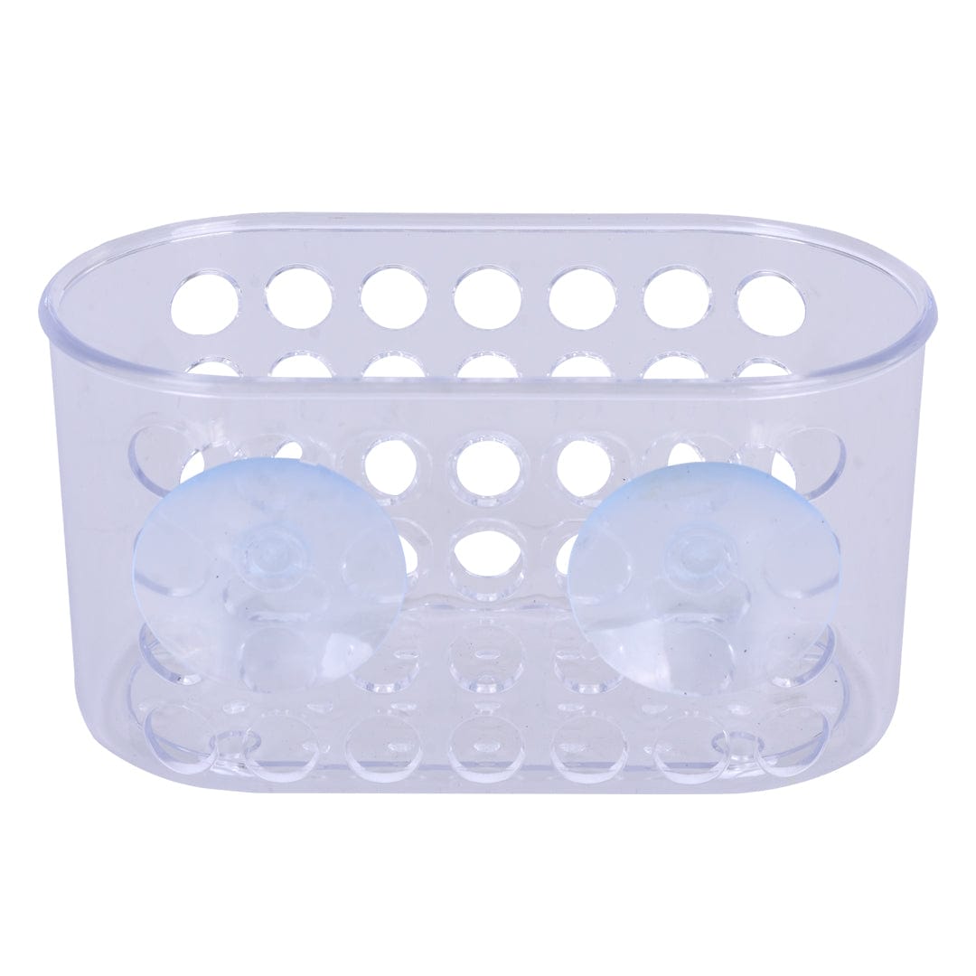 Living Today bathroom accessories Small Shower Basket Soap Holder Kitchen Organizer with Suction Cups