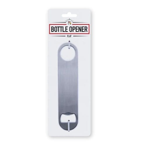 Living Today Homewares Stainless Steel Contemporary Flat Bar Blade Bottle Opener