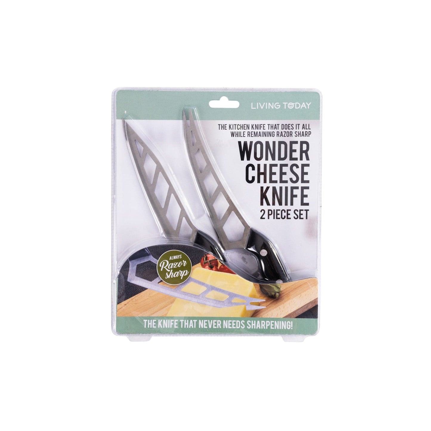 Living Today Wonder Cheese Knife Set of 2