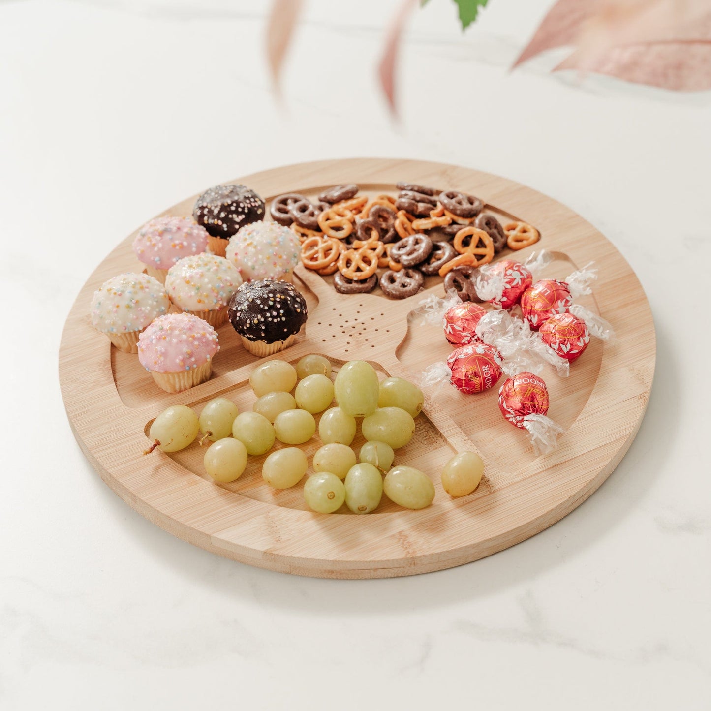 Living Today Bamboo Bamboo Lazy Susan Turntable