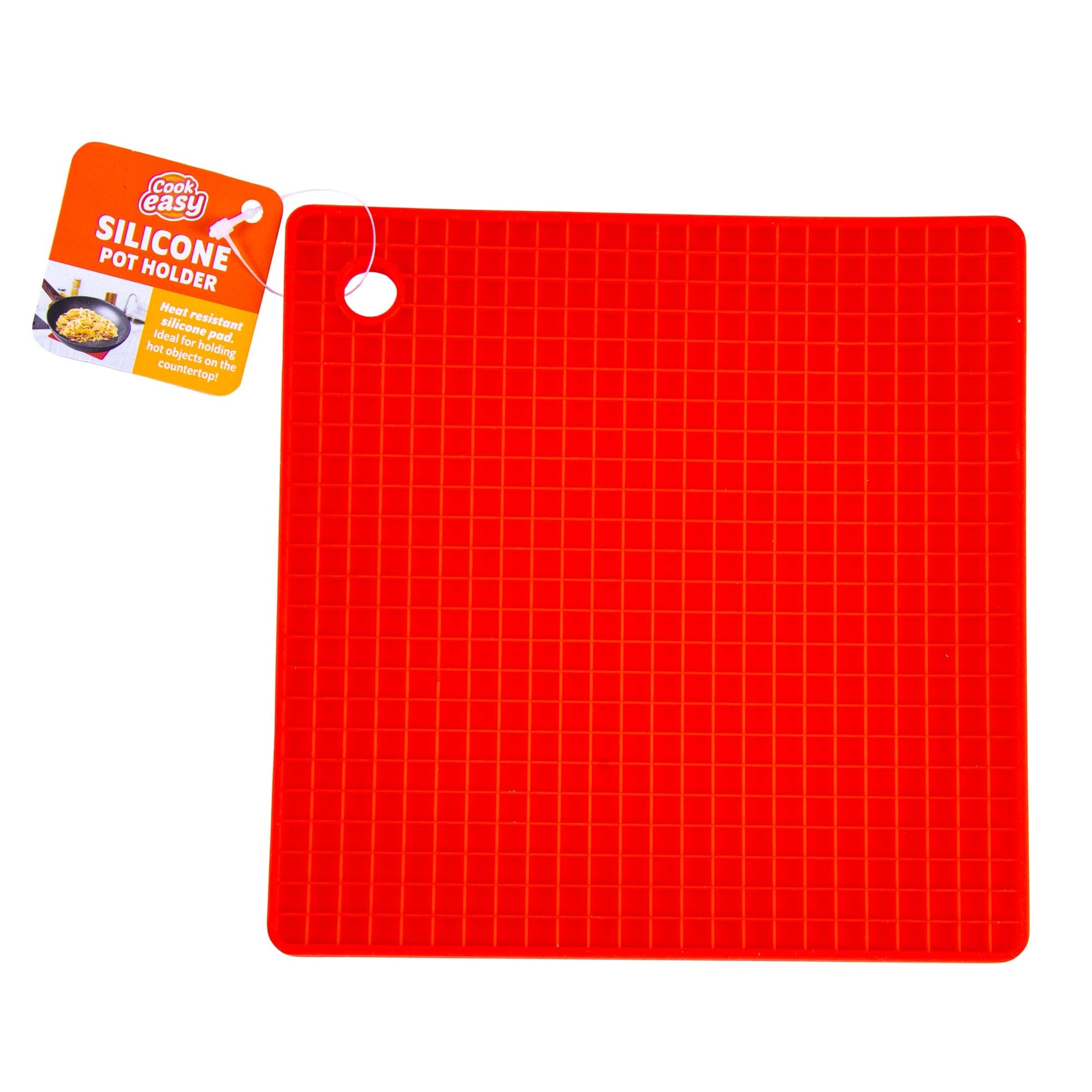 COOK EASY Kitchen Slicers 4 pk Silicone Multi Purpose Kitchen Heat Pad Insulation Mat