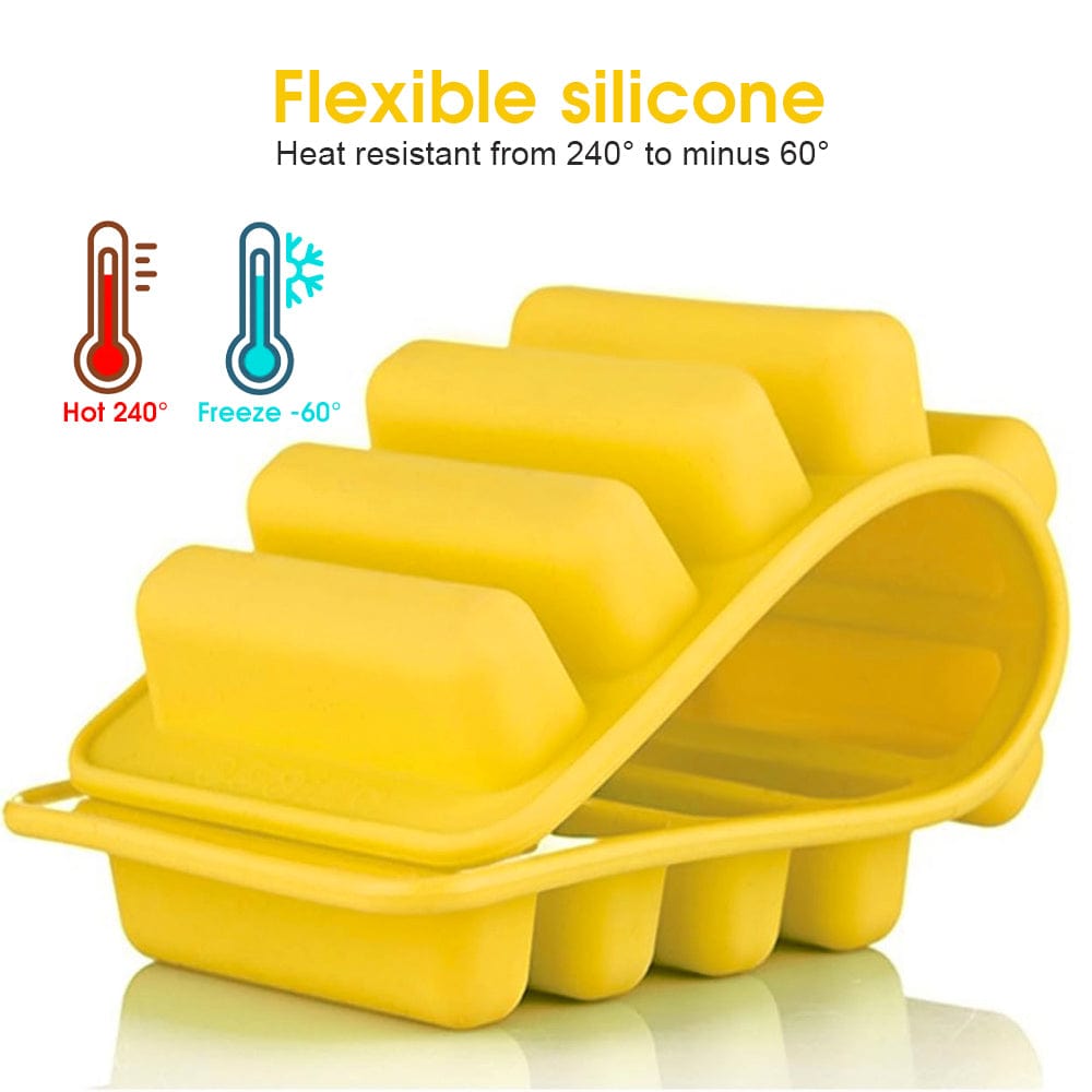 COOK EASY Silicone Ice Block Tray Silicone Water Bottle Ice Block Tray