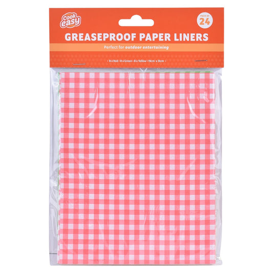 COOK EASY Homewares COOK EASY 24pc Greaseproof Paper Liners