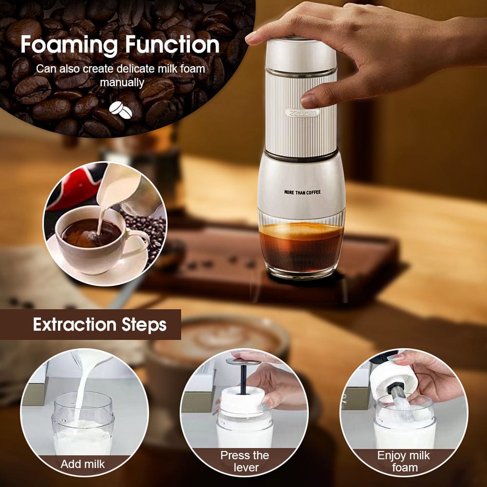 Living Today portable coffee machine Portable Hand Press Espresso Coffee Machine