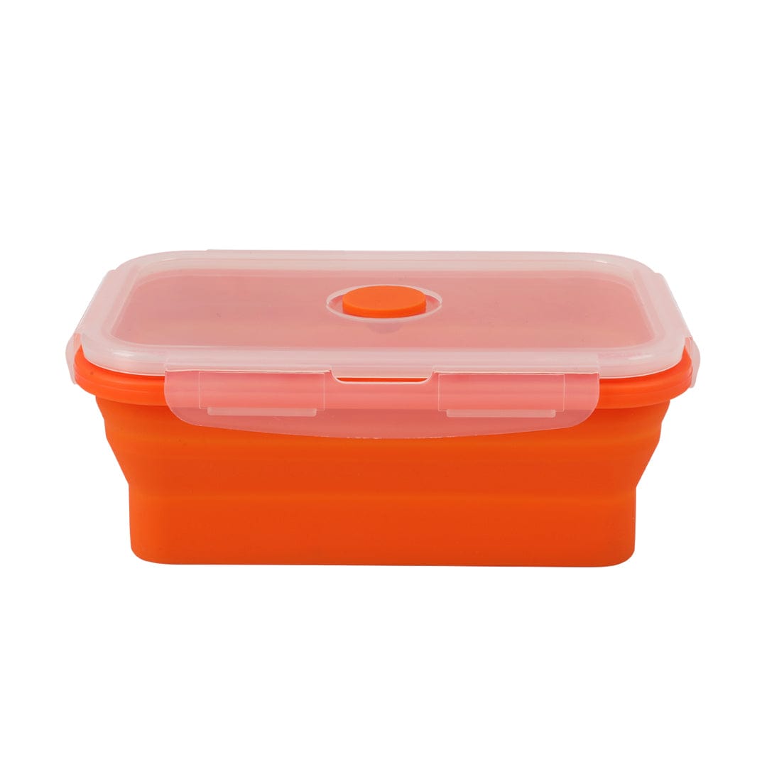 COOK EASY Square Nested Food Storage Set Cook Easy Set of 4 Collapsible Silicone Storage Container