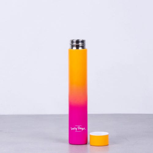 Lazy Dayz Hydration Lazy Dayz 300ml Slimline Insulated Drink Bottle - Orange Pink Ombre