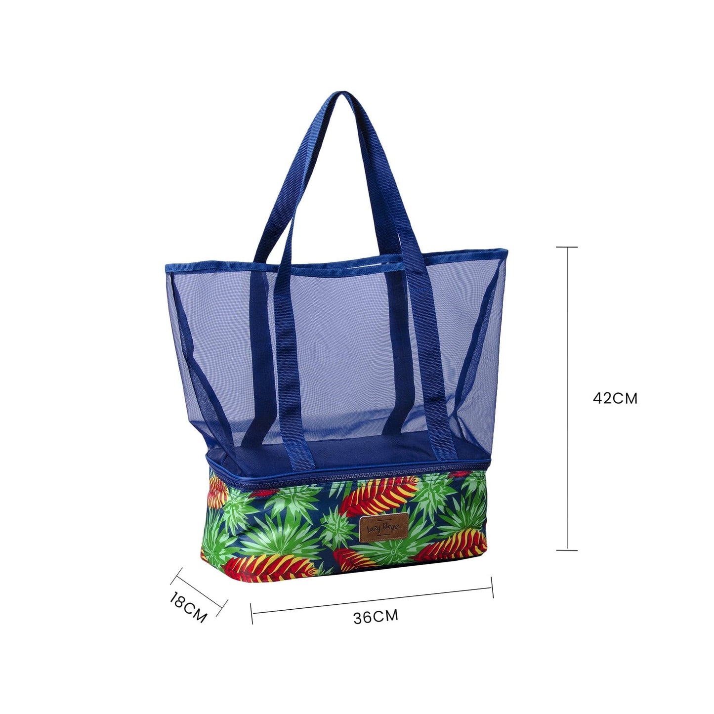 Lazy Dayz Beach and Summer Lazy Dayz Insulated Cooler Tote - Mossman