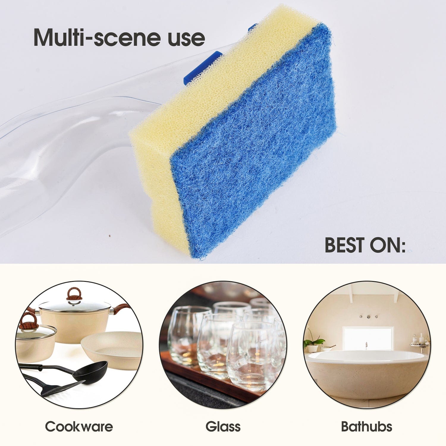 Spiffy cleaning sponge SPIFFY Soap Fillable Dish Wand