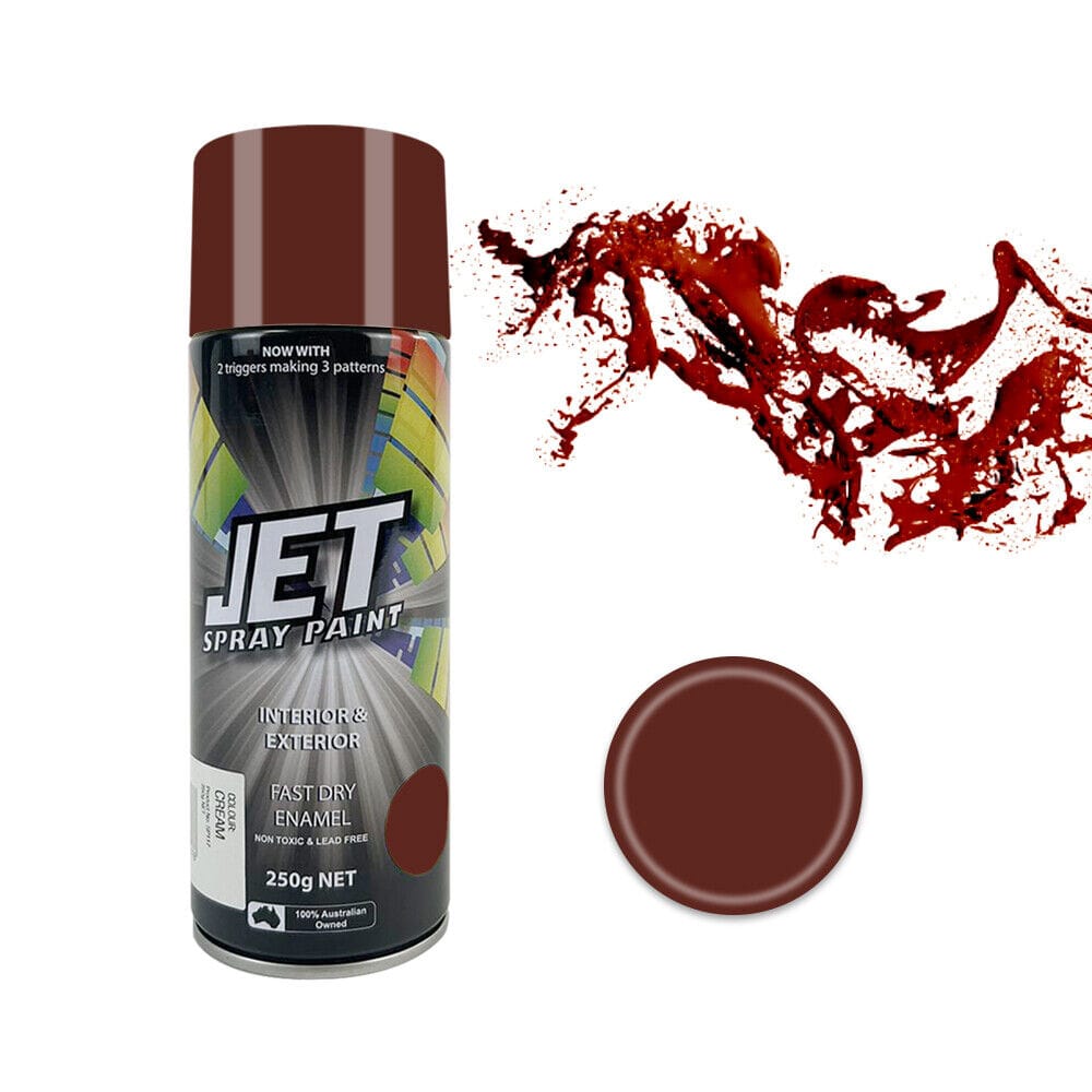 JET spray paint 3PK 250g Spray Paint Can For Interior and Exterior 26 colours Fast Dry