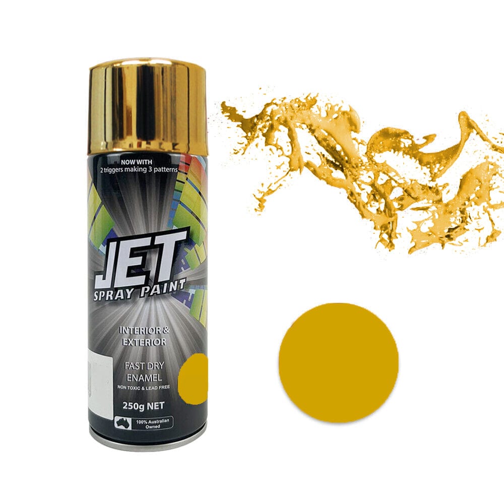 JET spray paint Rose Gold Mettallic 3 Pcs 250g Spray Paint Can For Interior and Exterior 26 colours Fast Dry