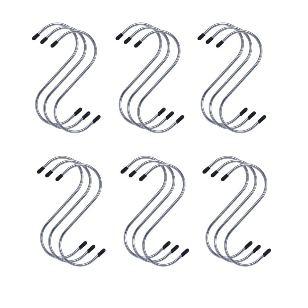 Living Today hock 18PCS Multipurpose Durable Utility S Hooks for Hanging