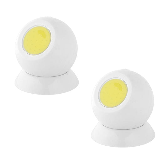 Brillar Brillar Wireless Swivel Ball LED Light 2 Pack