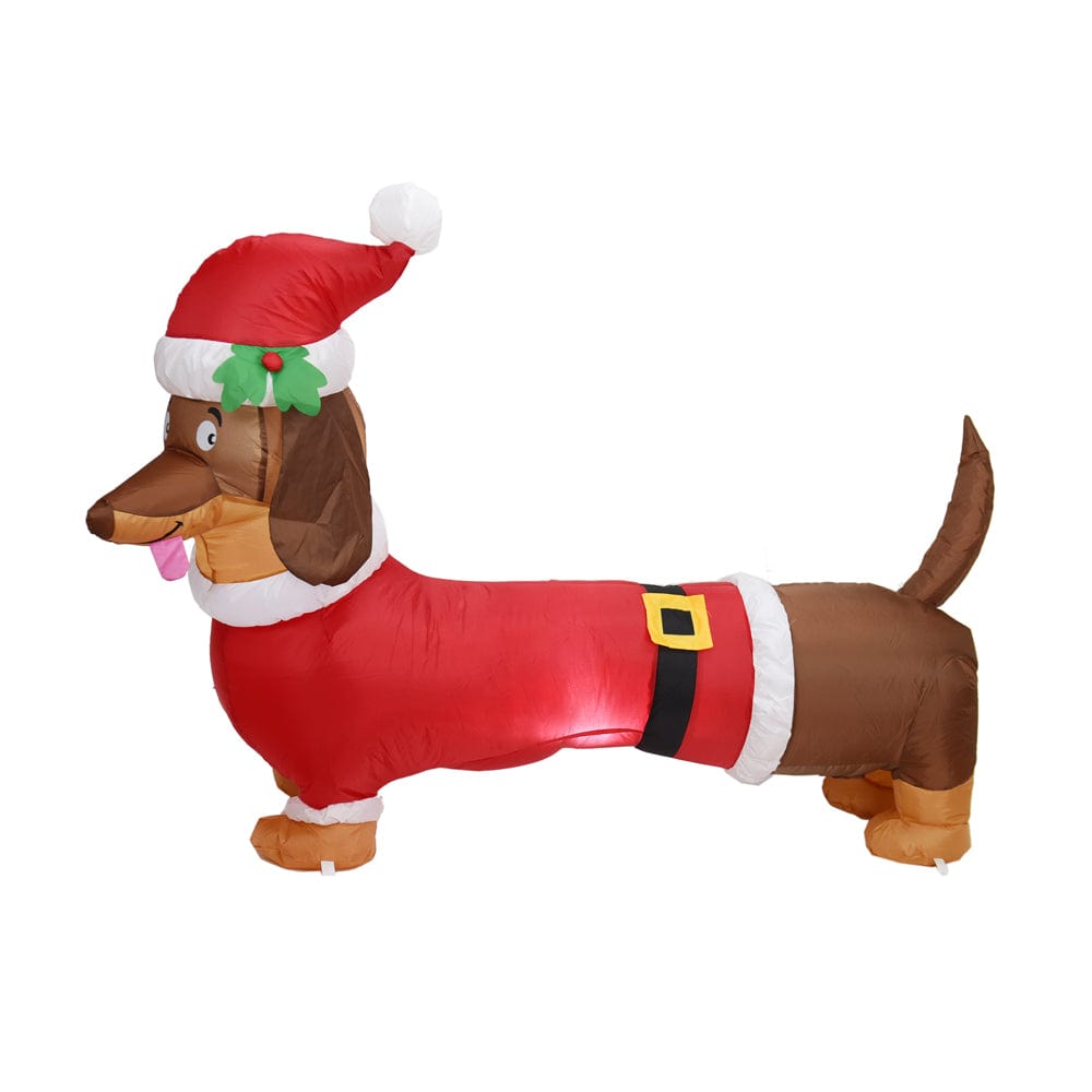 Living Today Inflatable Party Decorations 50CM Christmas Inflatable Sausage Dog