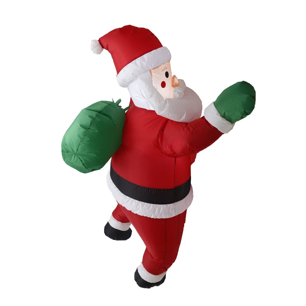 Living Today Inflatable Party Decorations 165cm Christmas Decoration Inflatable Hanging Climbing Santa