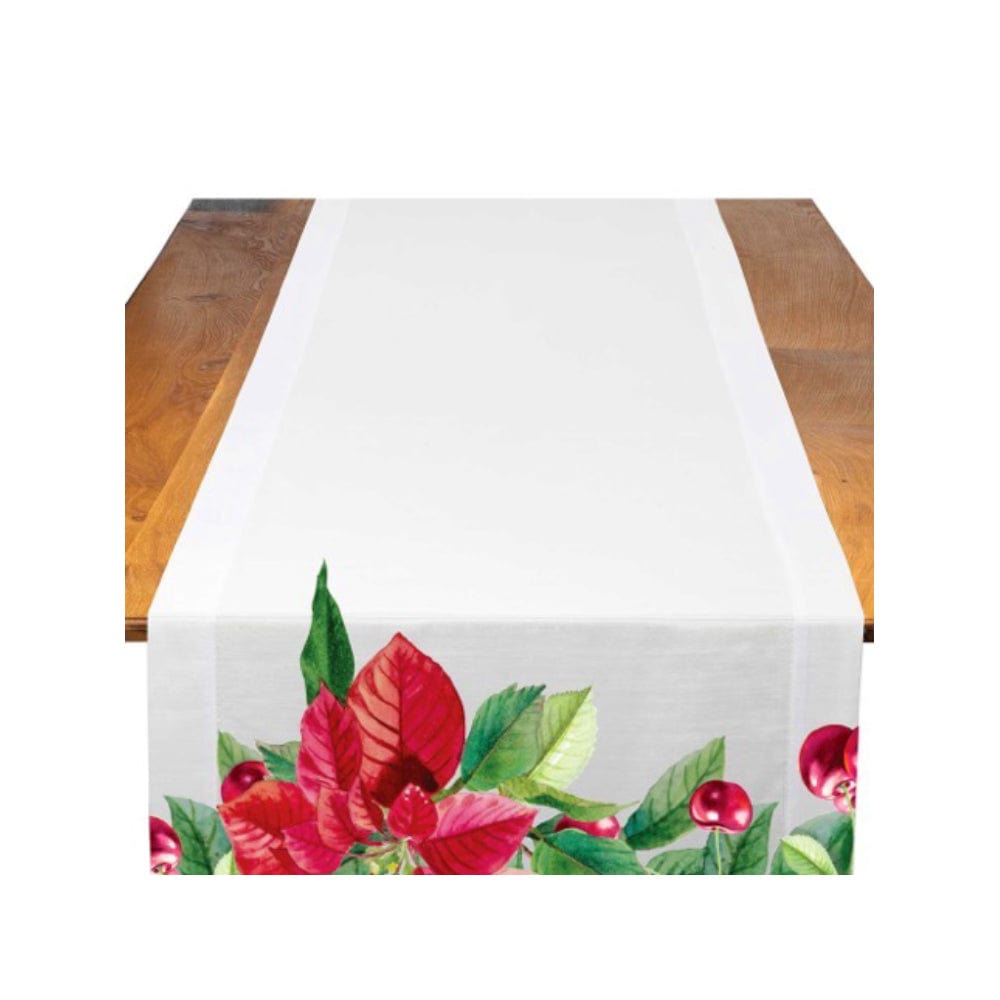 Living Today Christmas decoration 230*145cm Rectangle Christmas Cherries Tablecloth