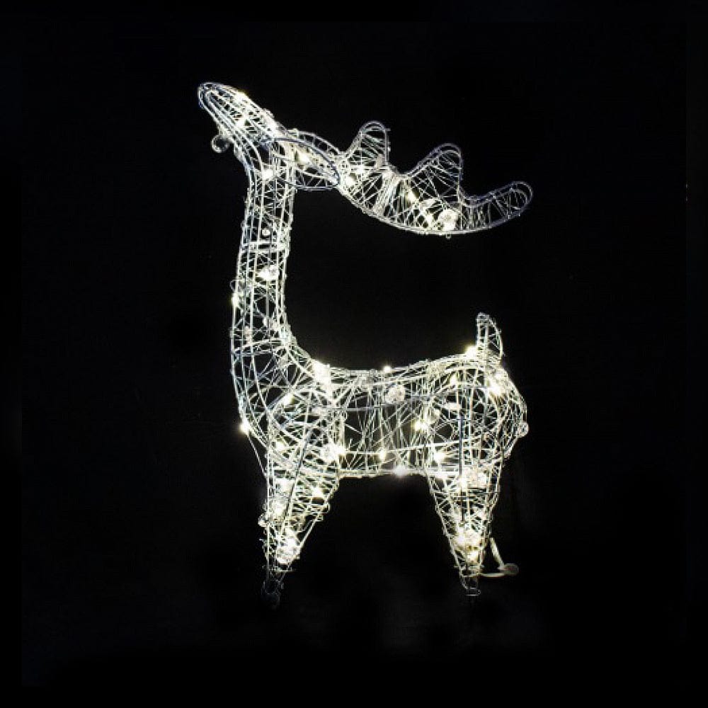 Living Today Christmas light Light Up Wire Reindeer Christmas Lights Christmas Decoration