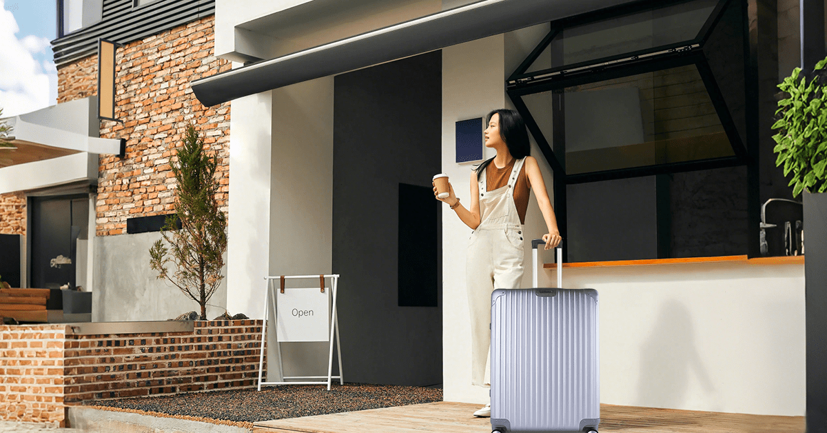 Flightmode Luggage & Bags Flightmode Travel Suitcase Large-Silver