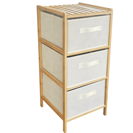 Clevinger 3 Drawer Bamboo Storage Chest
