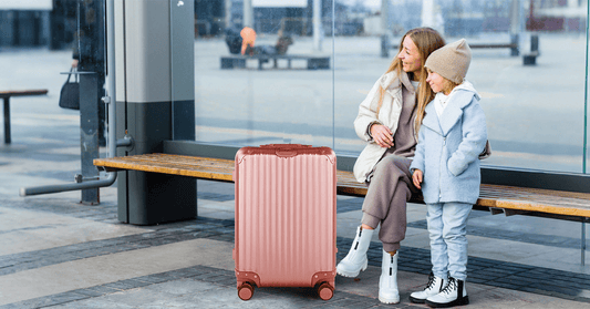 Flightmode Luggage & Bags Flightmode Travel Suitcase Cabin-Rose Gold