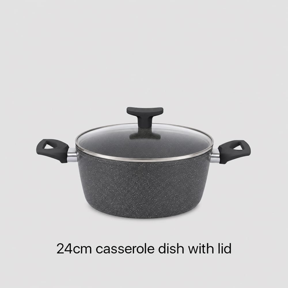 Clevinger Kitchen 8 Pcs Clevinger Non-Stick Cookware Set