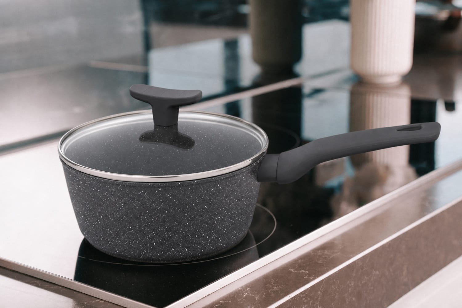 Clevinger Kitchen 8 Pcs Clevinger Non-Stick Cookware Set