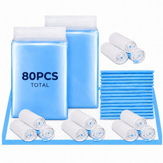 Living Today personal care 80 Pcs 90 x 60cm Adult Disposable Bed Underpads