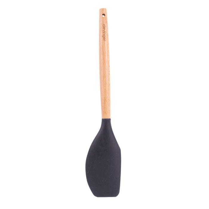 Clevinger cookware Beechwood & silicone spatula charcoal