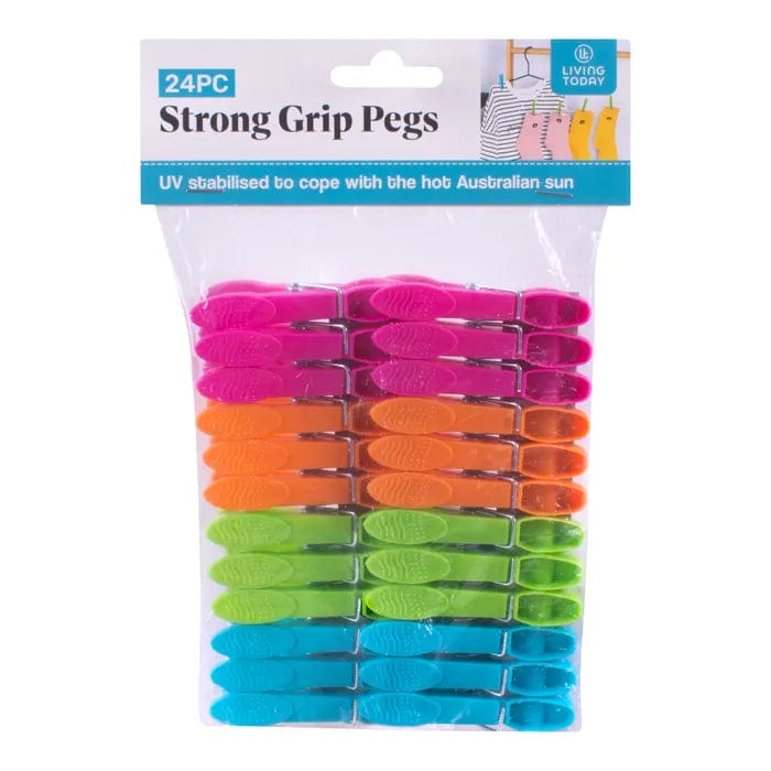 Living Today pegs Living Today 24Pk Strong Grip Pegs