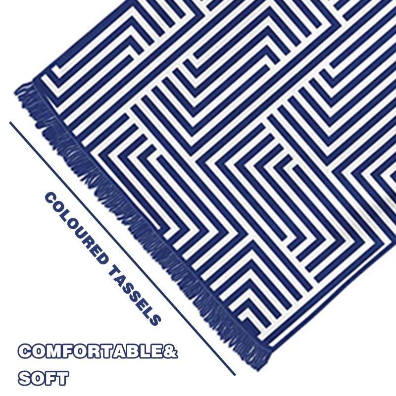 Lazy Dayz towel Rectangular Quick Dry Beach Towel with Tassel - Yellow