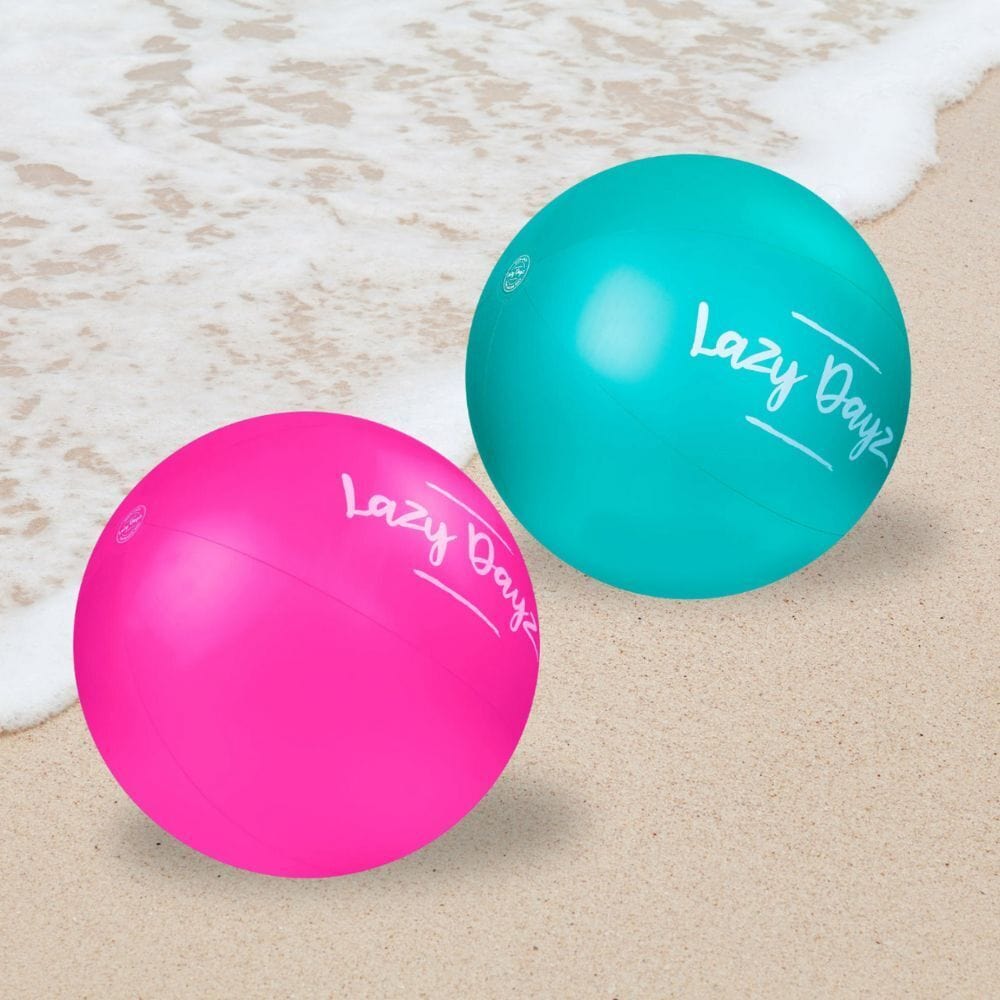 Lazy Dayz Inflatable 90cm Lazy Dayz Inflatable Jumbo Beach Ball - Pink