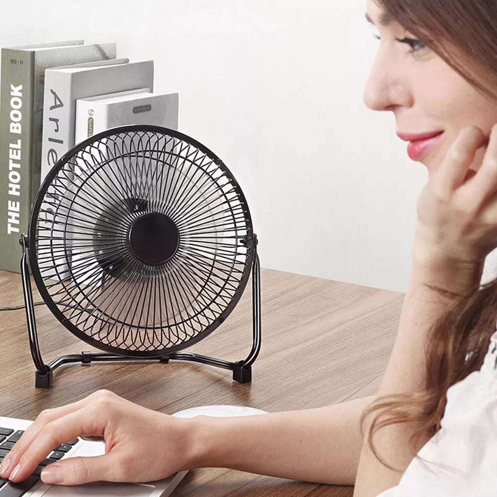 Living Today Fans 360 Degree Tilt Adjustable USB Portable Mini Desk Fan