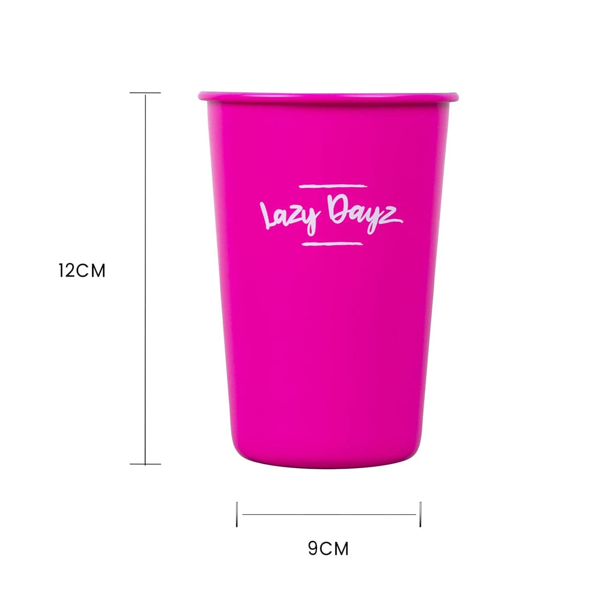 Lazy Dayz Hydration Lazy Dayz Picnic Cup 350ml 4 Pack