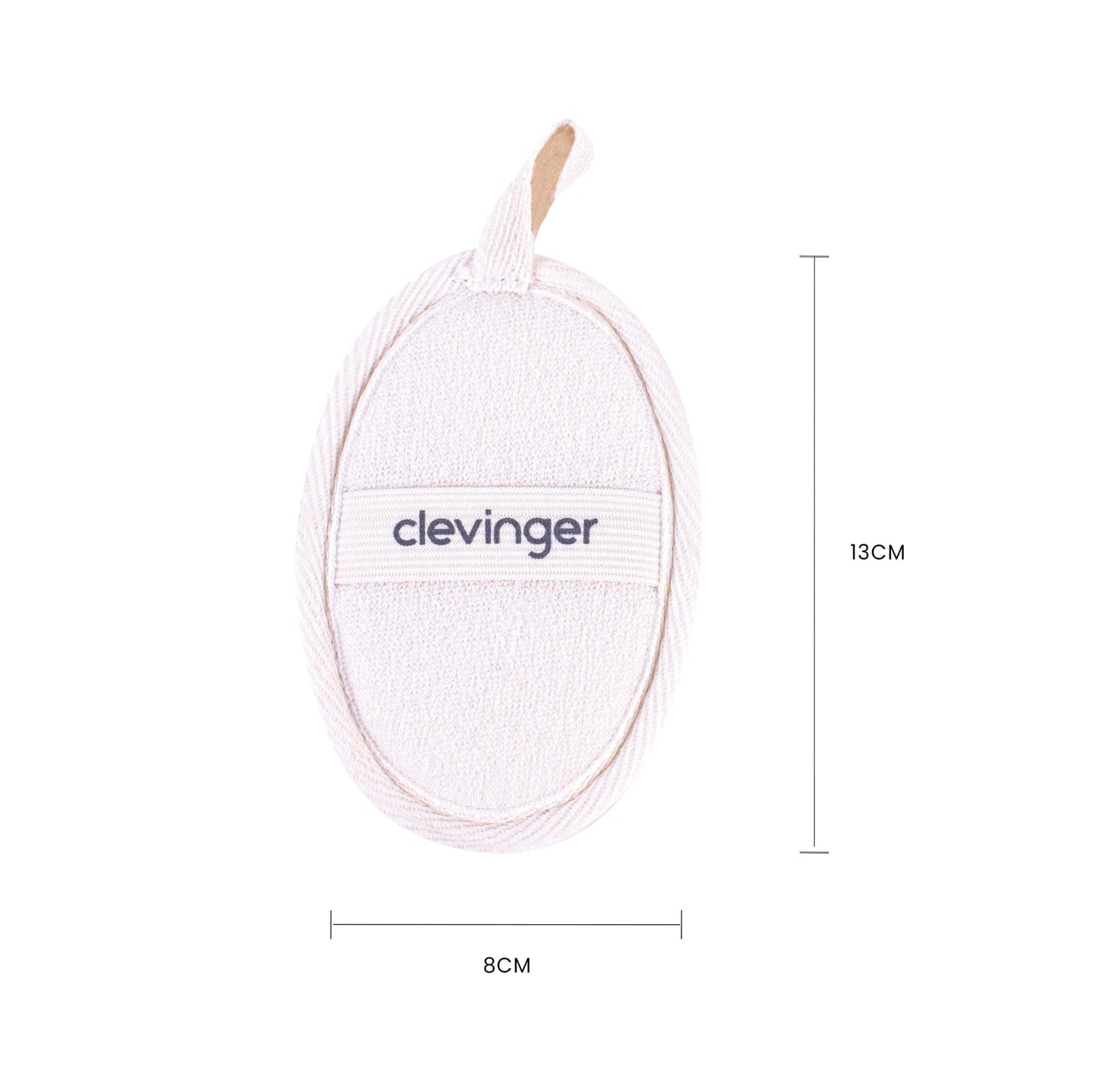 Clevinger Loofah 6 x Clevinger Eco Oval Facial Exfoliating Loofah