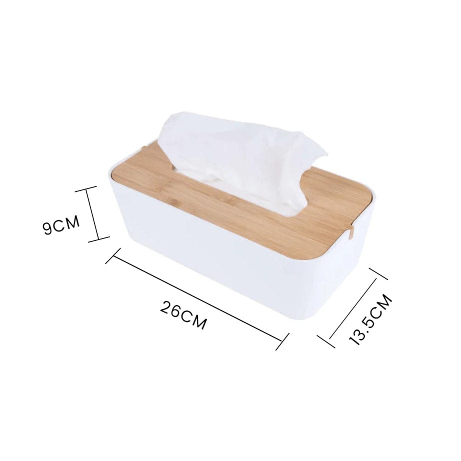 Living Today Bamboo Bamboo Fiber Tissue Box Dispenser