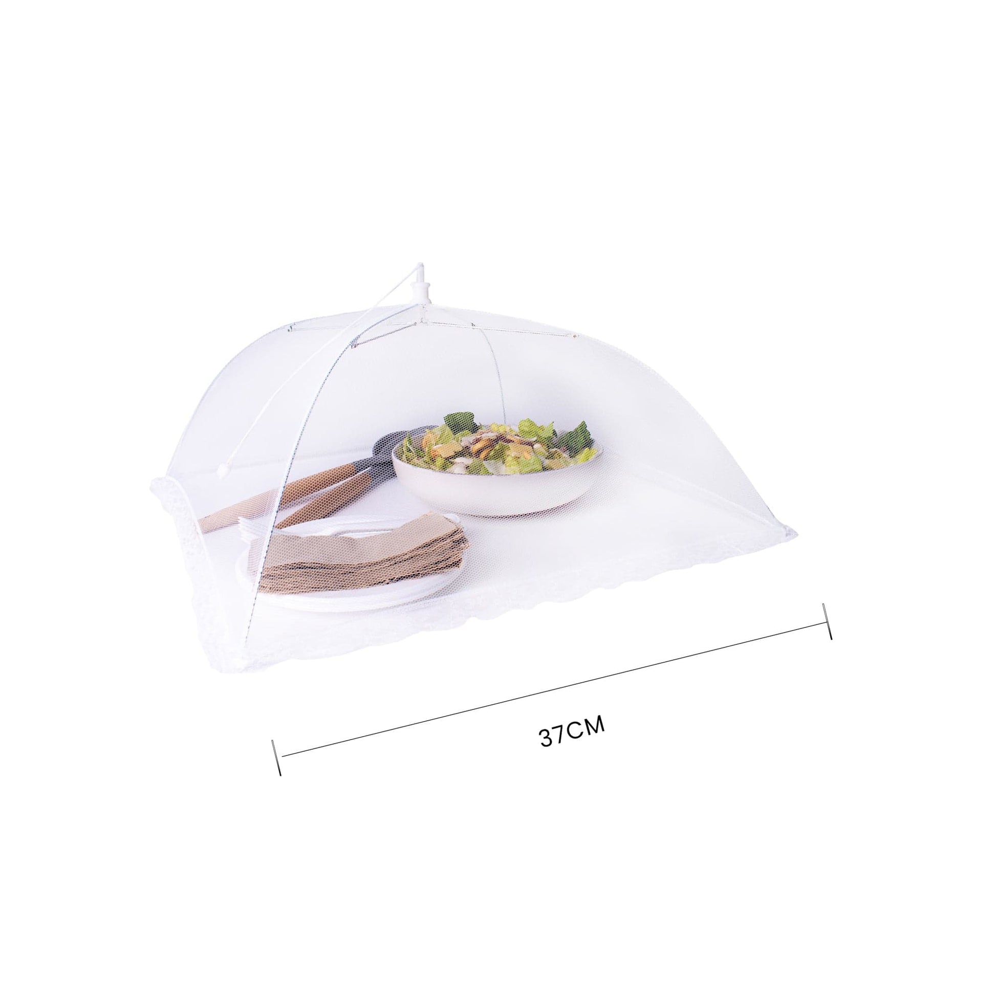 COOK EASY Kitchen 37cm Square Pop-up Mesh Food Cover