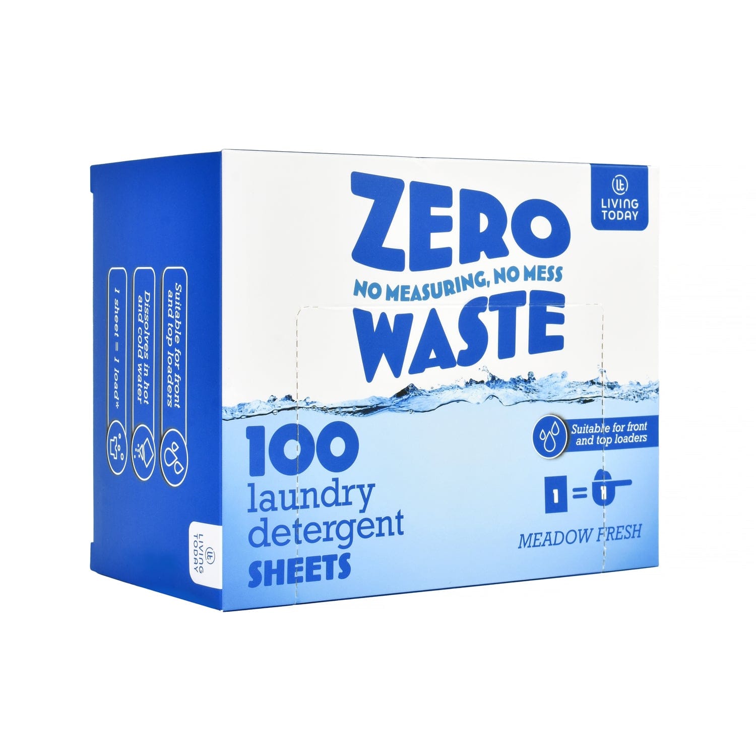 Eco Friendly Laundry Detergent Sheets (100 Sheets 200 Loads) Laundry Sheets  .