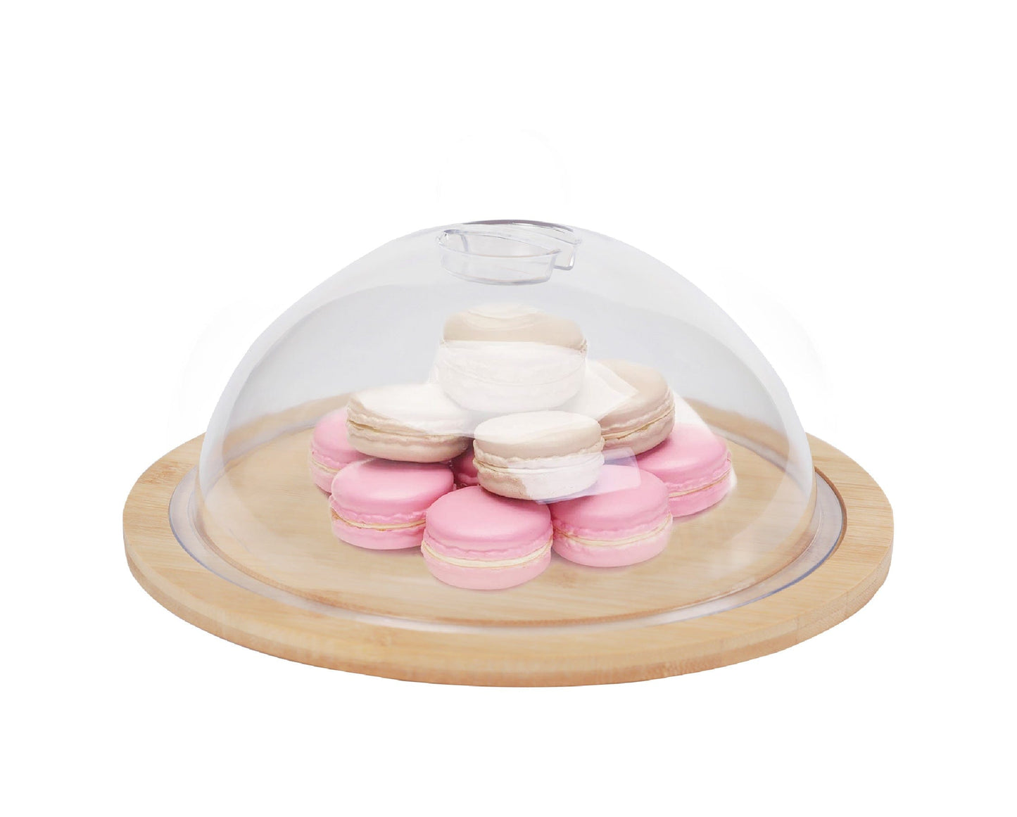 Living Today BAMBOO MINI ROUND CHEESE TRAY