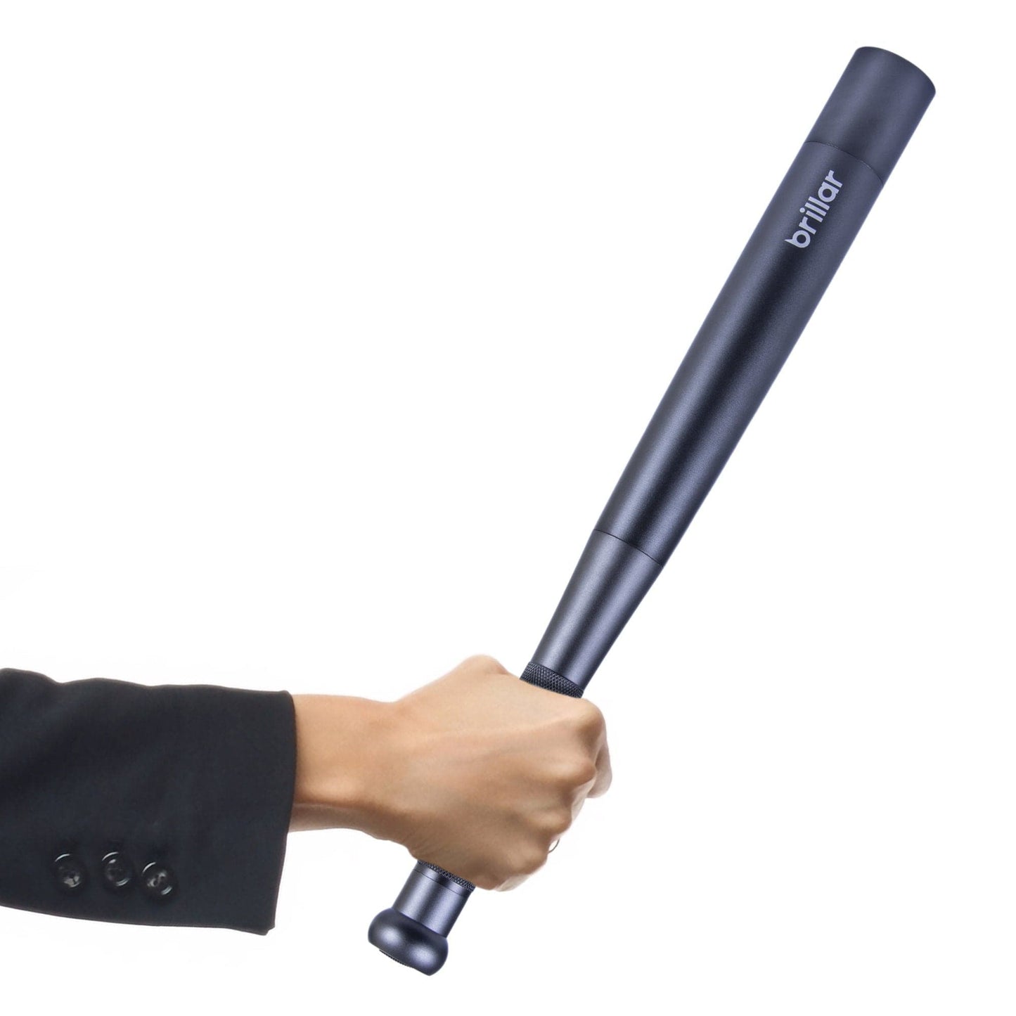 Brillar Flashlights Brillar Aluminium Security Torch - Gunmetal